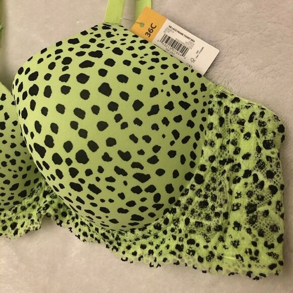 Women’s Animal Print Underwire T-shirt Bra - Picture 11 of 11